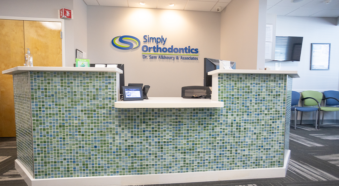 Front desk at Simply Orthodontics Hopkinton