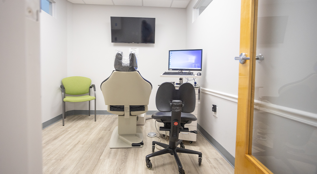 Orthodontic exam room