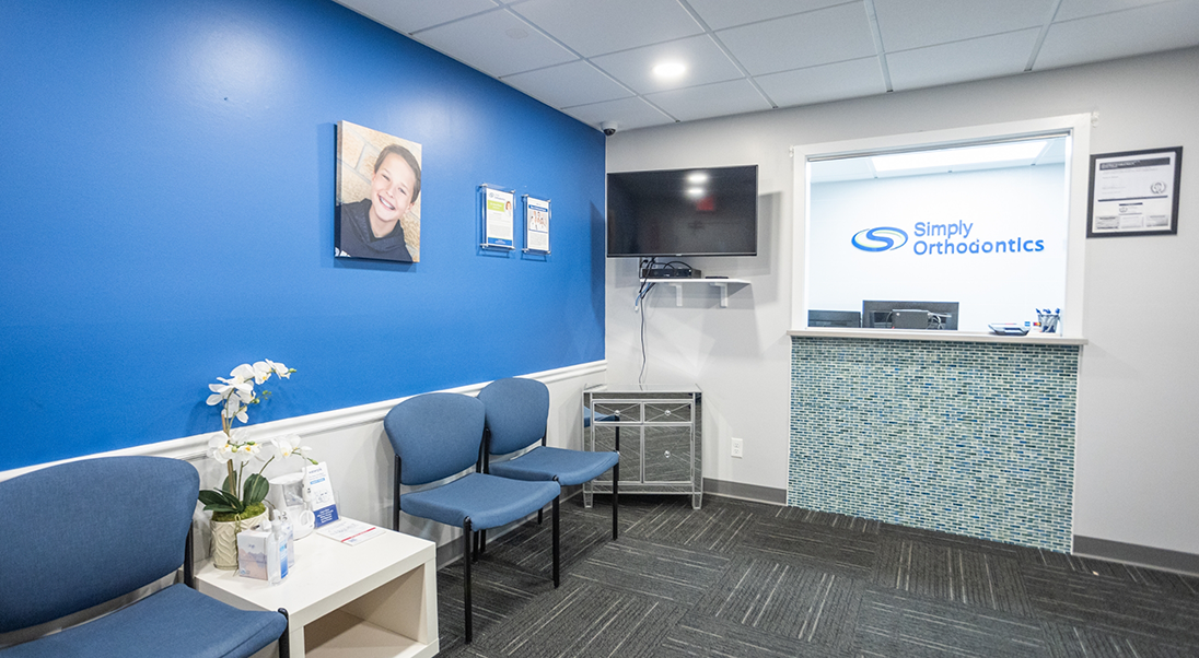 Front desk at Simply Orthodontics Framingham