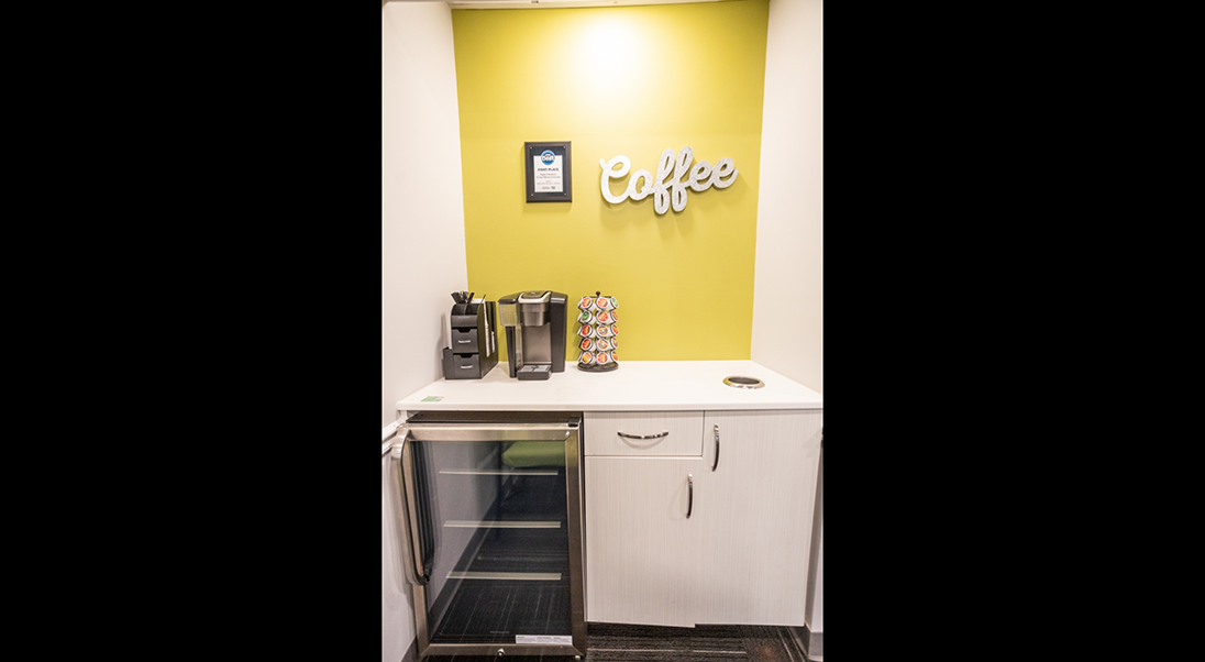 Coffee station in the office
