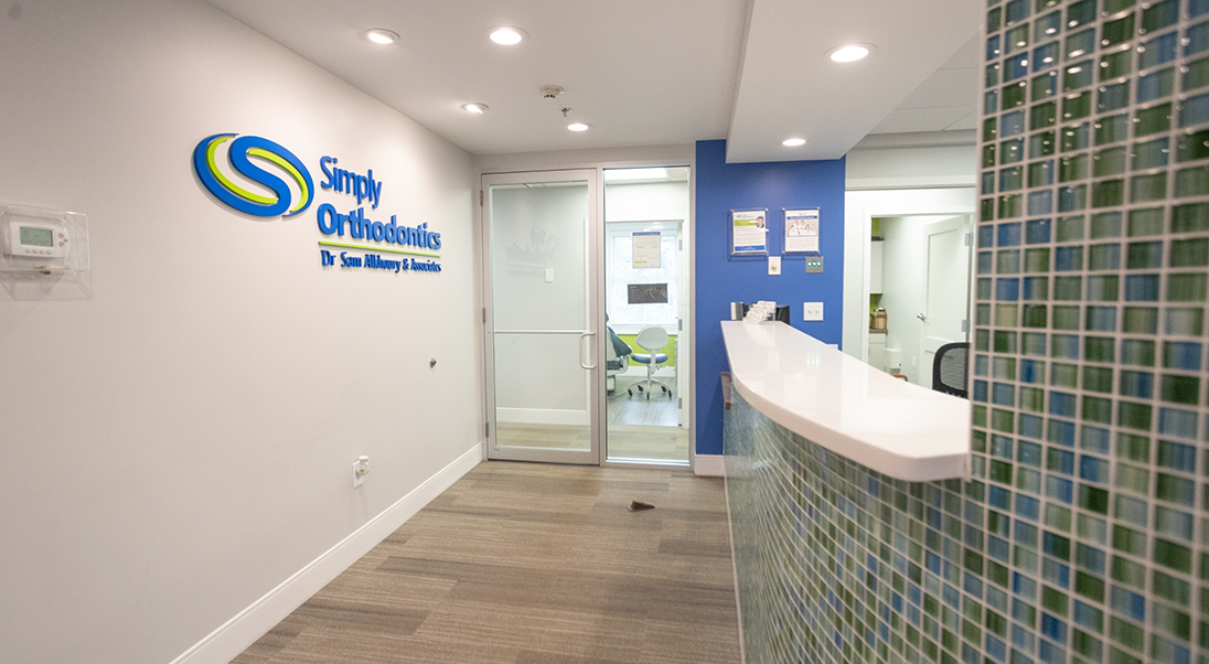 Hallway at Simply Orthodontics Worcester
